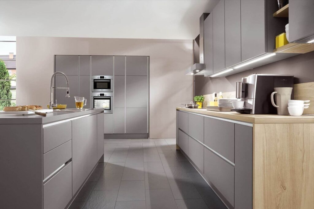 Топ-10 лучших цветов для кухни, которые будут актуальны в 2023 году 4 grey kitchen