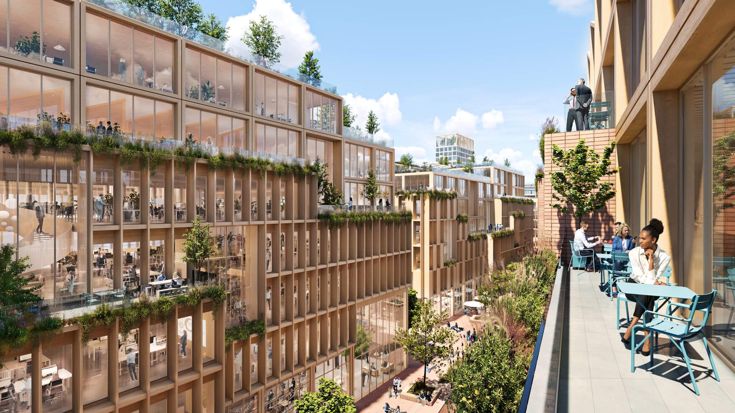 stockholm wood city by henning larsen and white arkitekter dezeen 2364 col 0